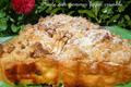 Tarte aux pommes façon crumble