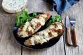 Aubergines confites à l'agneau et à la Fourme d'Ambert AOP