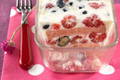 Tiramisu au pain de mie et fruits rouges