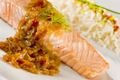 Saumon au porto
