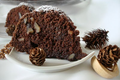 Gâteau au chocolat et aux noix économique
