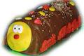 Gâteau chenille au chocolat