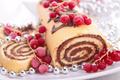 Bûche de Noël poire-chocolat