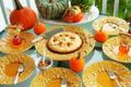 Tarte à la crème de citrouille sur croûte speculoos-pacanes ou verrines crème à la citrouile et crumble speculoos-pacanes