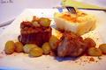 Filet mignon aux raisins