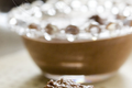 Mousse fondante à la crème de marron et au chocolat maison