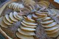 Tarte noisette poire et pomme