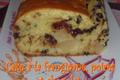 Cake à la frangipane, poires et pépites de chocolat