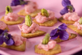 Crackers au tarama de printemps