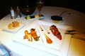 Le homard bleu rôti aux olives, cannelloni de ses pinces et jus coraillé du Chef Philippe Bohrer