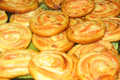 Roulés feuilletés au saumon fumé