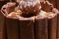 Mini-charlottes à la crème de marrons et crêpes dentelle au lait et épices de Noël