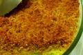 Courgettes au curry en crumble de pois chiches