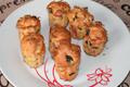 Mini-cannelés au jambon et aux olives