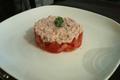 Tartare de tomate et thon