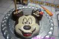 Gâteau Mickey au chocolat fourré