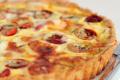 Tarte à la tomate, thon et Neufchâtel