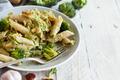 Pâtes complètes aux saveurs asiatiques