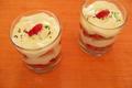 Tiramisu aux fraises et confiture
