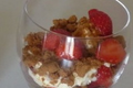 Verrine fraises-marscarpone à la vanille-spéculoos