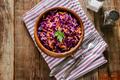 Salade de chou rouge et carottes