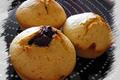 Mini moelleux aux amandes, cœur truffé chocolat
