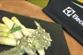 Asperges vinaigrette façon tartare