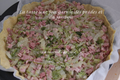 Tarte au chou chinois