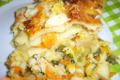 Lasagne chou vert-haddock