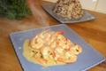 Gambas flambées au whisky