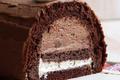 Bûche façon forêt noire