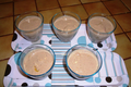Verrines crème dessert d'Automne