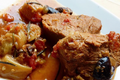 Veau aux citrons confits et aux olives