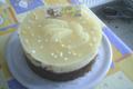 Bavarois choco-poire sur biscuit au spéculos