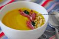Velouté de carotte, courgette et butternut