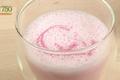 Lassi au sirop de rose et gingembre