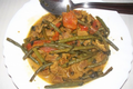 Gigot d'agneau aux haricots verts