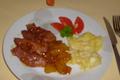 Magret de canard aux mangues