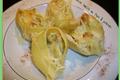 Lumaconi farcis au thon & poireau