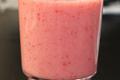 Smoothie banane et fraise