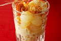 Couscous sucré à la poire et fleur d'oranger