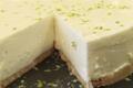 Cheesecake sans cuisson au citron vert