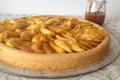 Tarte aux pommes caramélisées sans œufs ni crème