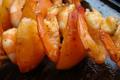 brochettes crevettes/abricots tandoori