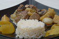 Blanquette de porc aux pommes