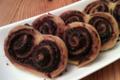 Petits palmiers au Nutella