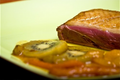 Magret de canard à l'exotique