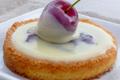Tartelettes aux cerises et chocolat blanc