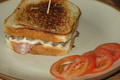 Croque monsieur façon hamburger