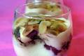 Tiramisu italien aux bastognes, framboises et sirop de lavande
